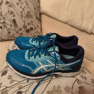ASICS Blue Running Shoes